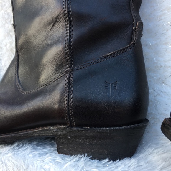 Frye Campus stitching boot burnt red - Picture 13 of 14